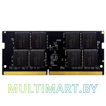 Оперативная память GeIL 8GB DDR4 SODIMM PC4-25600 (GS48GB3200C22SC)